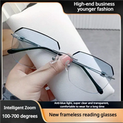 Ultra-lightweight anti-blue light integrated Progressive reading glasses