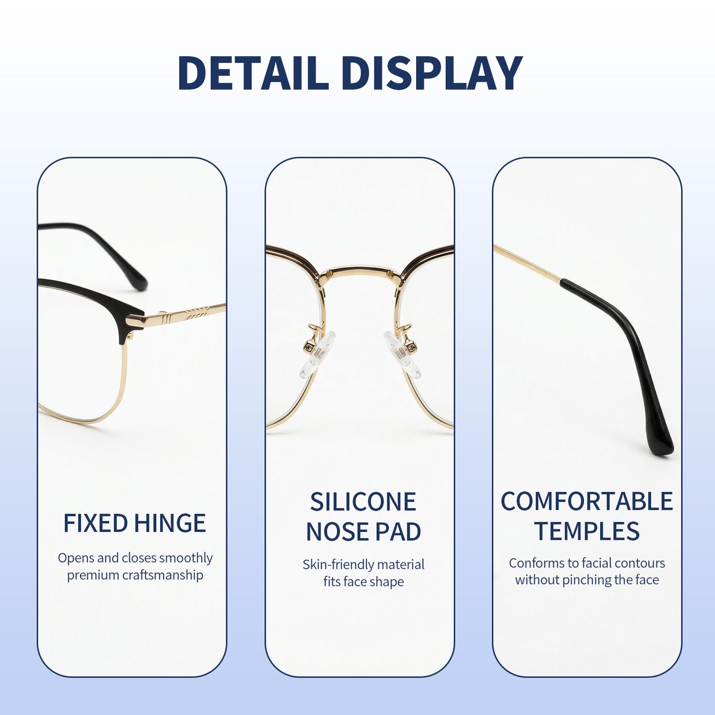 Intelligent Auto-Focus Blue-Light Readers That Instantly Adjust to Your Vision(+1.0~+7.0) — No Rx