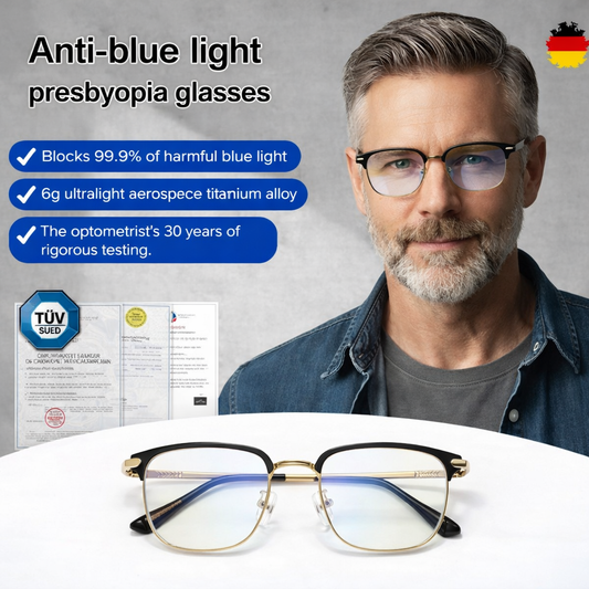 Intelligent Auto-Focus Blue-Light Readers That Instantly Adjust to Your Vision(+1.0~+7.0) — No Rx