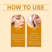 Yariya Vitamin C Eye Serum Roll-On – Dark Circle Remover, Puffiness Reduction, Fine Lines, Crow’s Feet & Nasolabial Fold Treatment