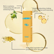 Yariya Vitamin C Eye Serum Roll-On – Dark Circle Remover, Puffiness Reduction, Fine Lines, Crow’s Feet & Nasolabial Fold Treatment